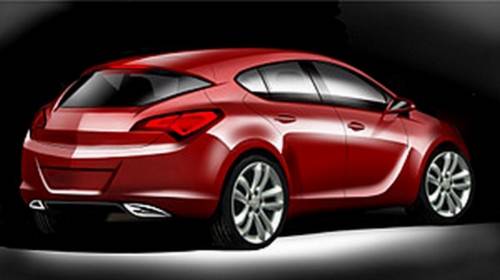 opel astra gsi preview Opel Astra GSI A six mois du Mondial de 