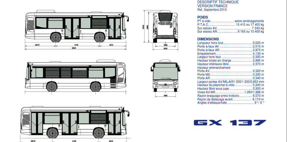 Autobus Heuliez Bus Lance Une Nouvelle Gamme GX 37