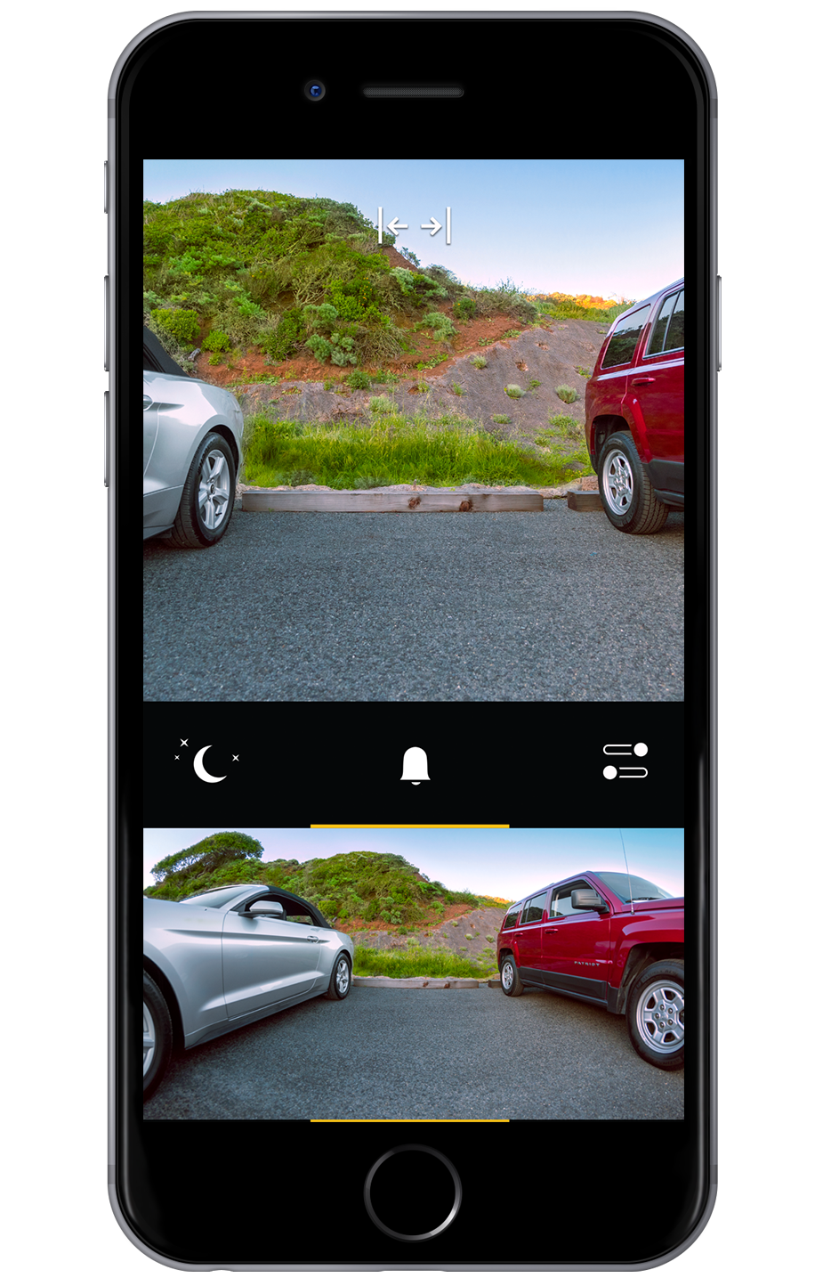 Pearl Rearvision smartphone