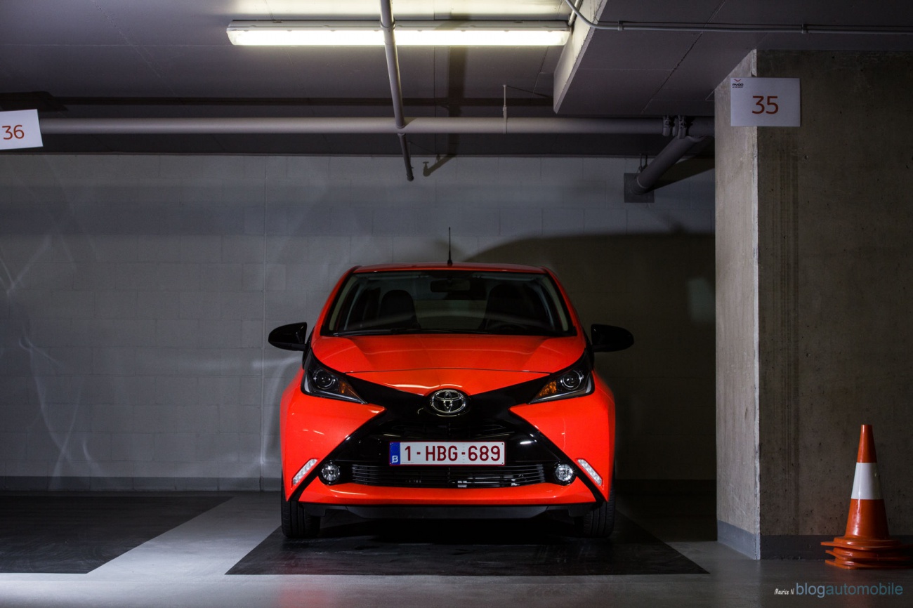 Clé simple de secours pour Toyota Aygo