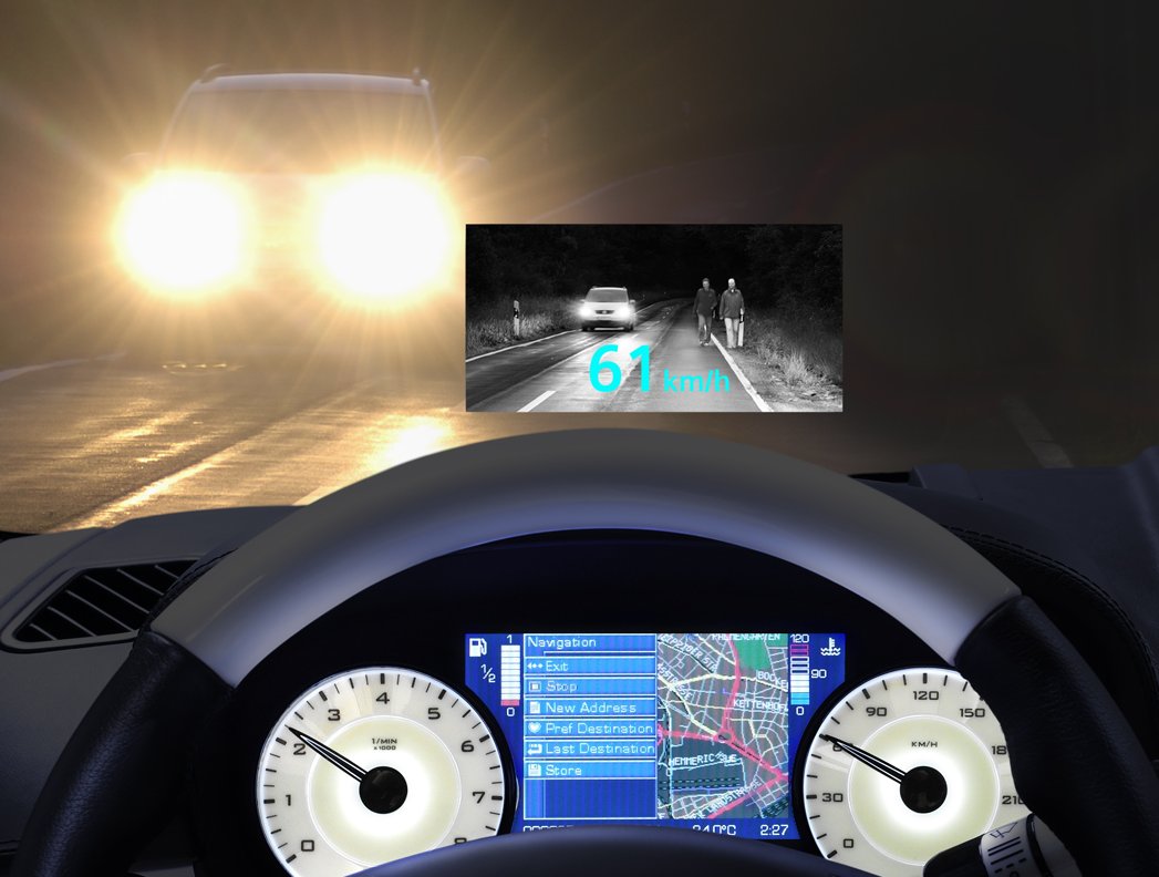 BMW NightVision et Heads Up Display