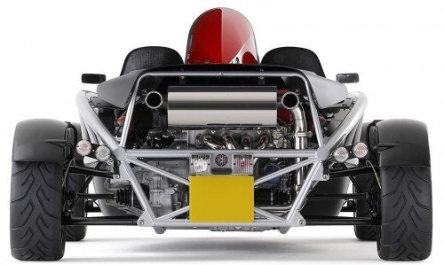 Ariel Atom 3 : vue arrière