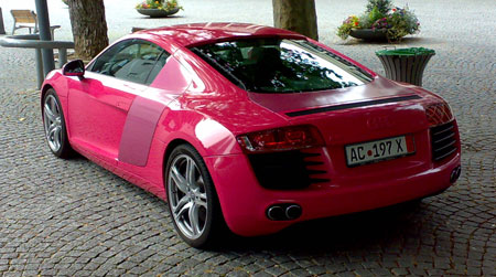 Audi R8 Rose