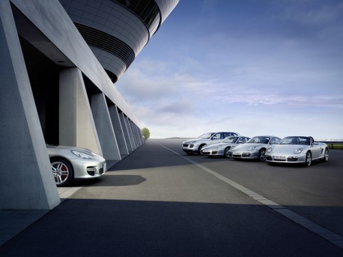 Image du teasing pour la Porsche Panamera
