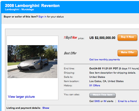 reventon-ebay