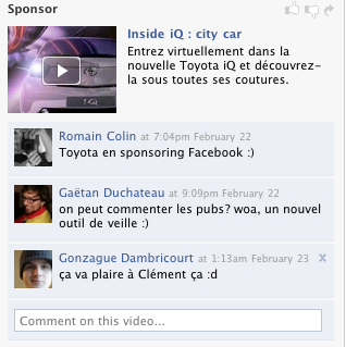 Toyota sur Facebook