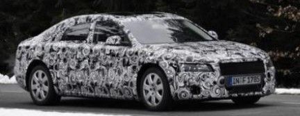 Audi A8 2010 - Spyshot