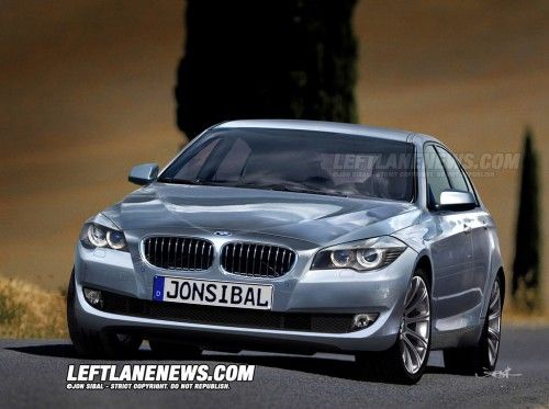 BMW Série 5 2010 - Rendu prévisionnel