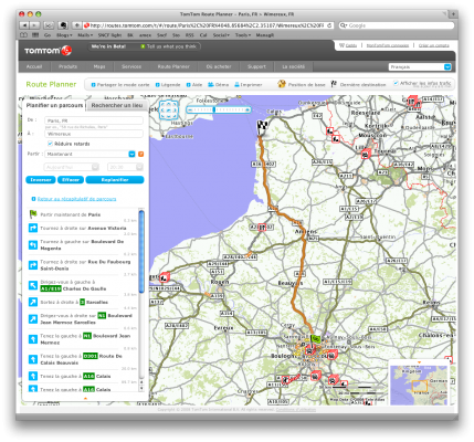 TomTom Route Planner