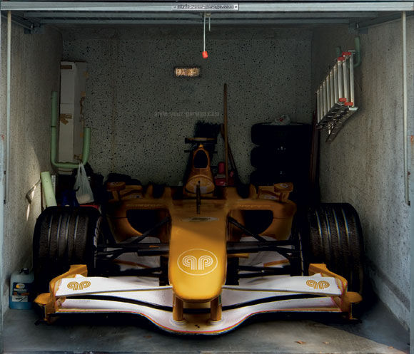 Poster box de garage F1