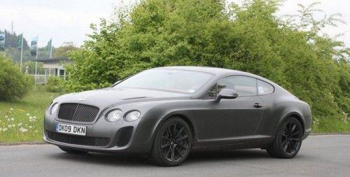 Bentley Continental Supersports (spyshot)