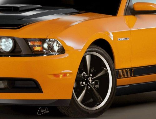 2011 Mustang mach1 front