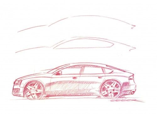 Audi A5 Sportback - Sketch