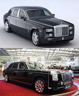 rollsroycephantom vs fawhongqiv12