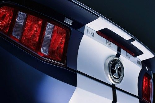 mustang gt500 shelby rear