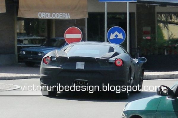 Ferrari F450 spyshots in Modena