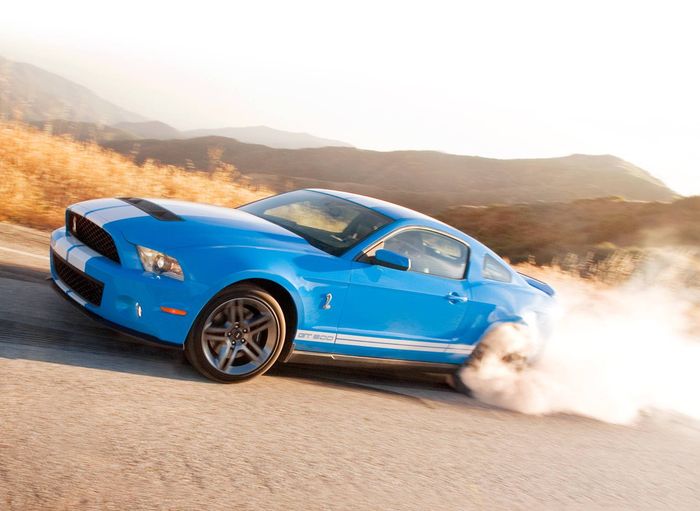 Ford shelby gt burnout #5
