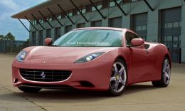 Rendering Ferrari V6 ou Dino 2012