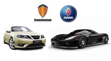 Logo saab et Koenisegg