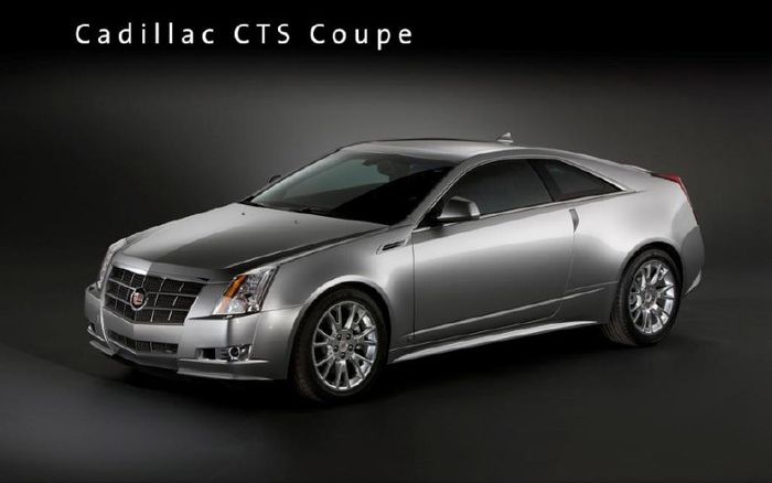 cadillac cts coupe firs tlook 2010