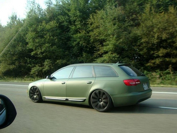 L'audi A6 de Shrek