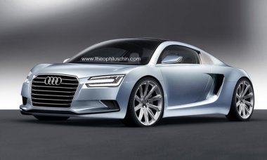 Audi e tron rendering