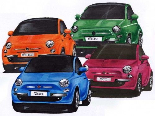 fiat-500 warhol