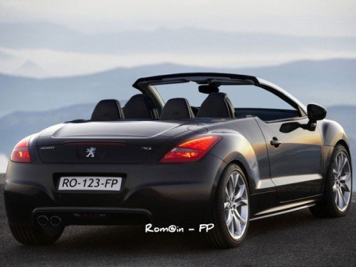 peugeot RCZ Roadster back