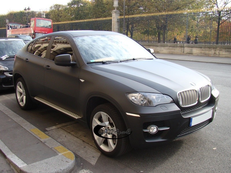 BMW X6 noir mat by Lagunafan