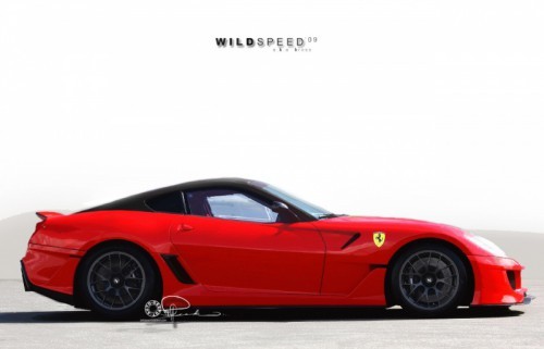 F599 GTO Limited edition .side