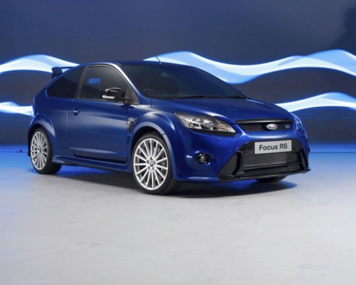 Ford Focus RS bleue