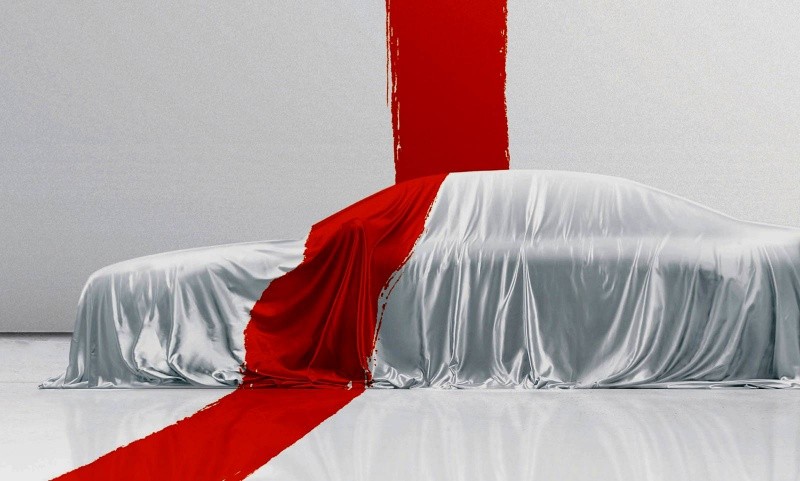 Le linceul blanc barré de rouge de l'Audi A8 2010
