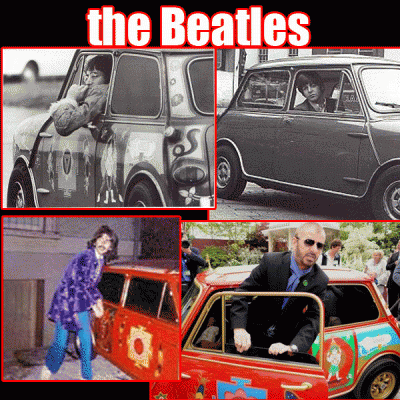 beatles and the Mini
