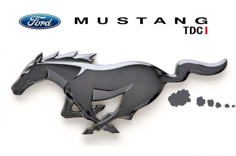 Ford mustang badge_TDCI for Europe