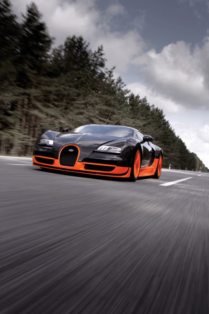 Bugatti Veyron Supersport : 1200 chevaux et 434 km/h en Vmax