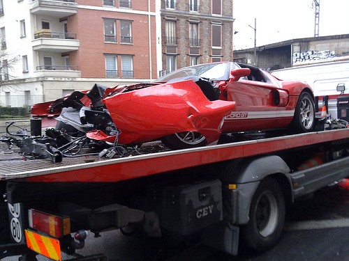 La ford gt en compote ...