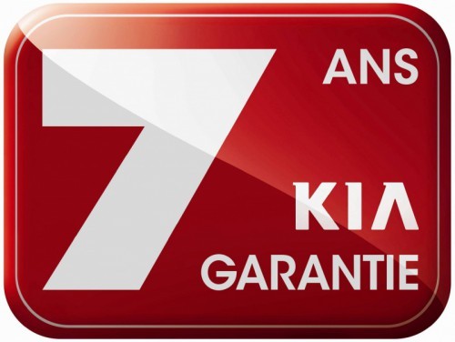 Logo Kia 7 ans de garantie