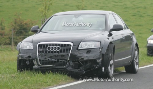 Audi A7 crashée