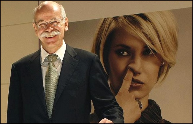Dieter Zetsche , le riant patron de Daimler AG