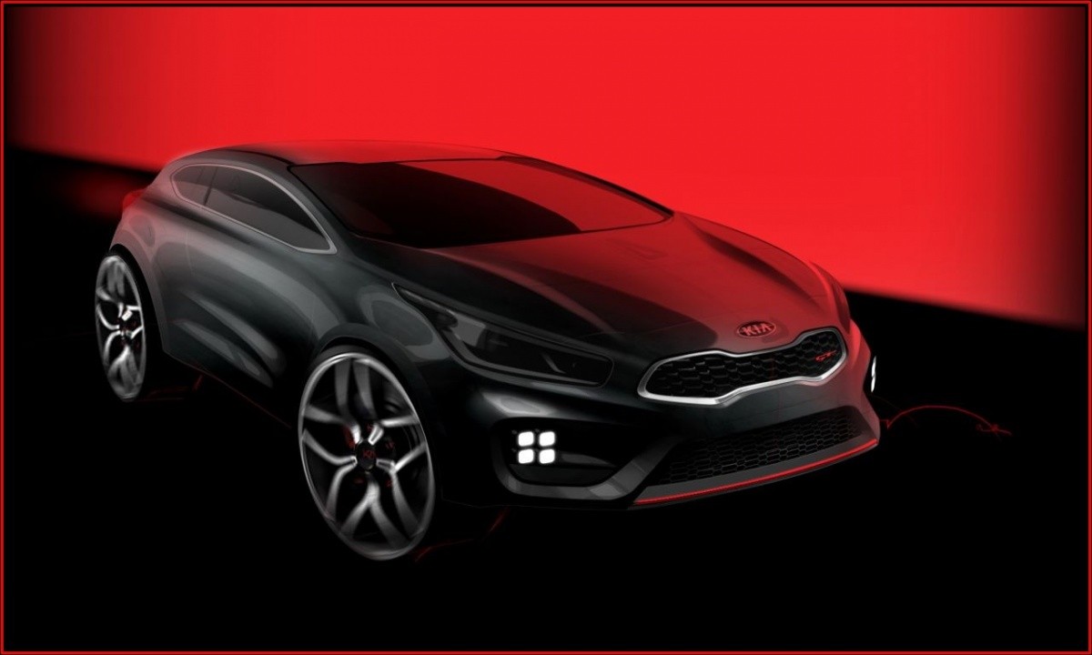 Kia-pro_ceed-GT-2013/2014 sktech