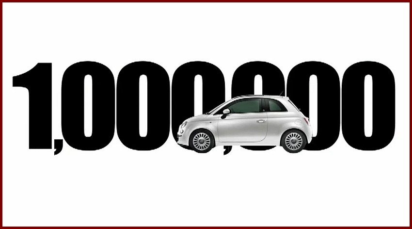 Fiat  - un million de Fiat 500