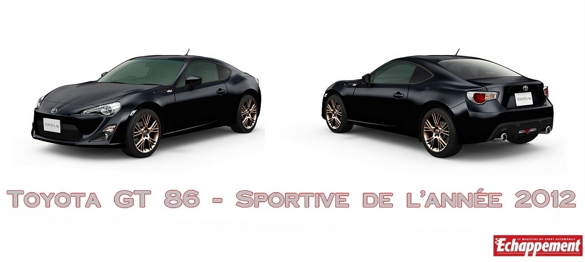 Toyota GT 86 - Sportive de l'année 2012