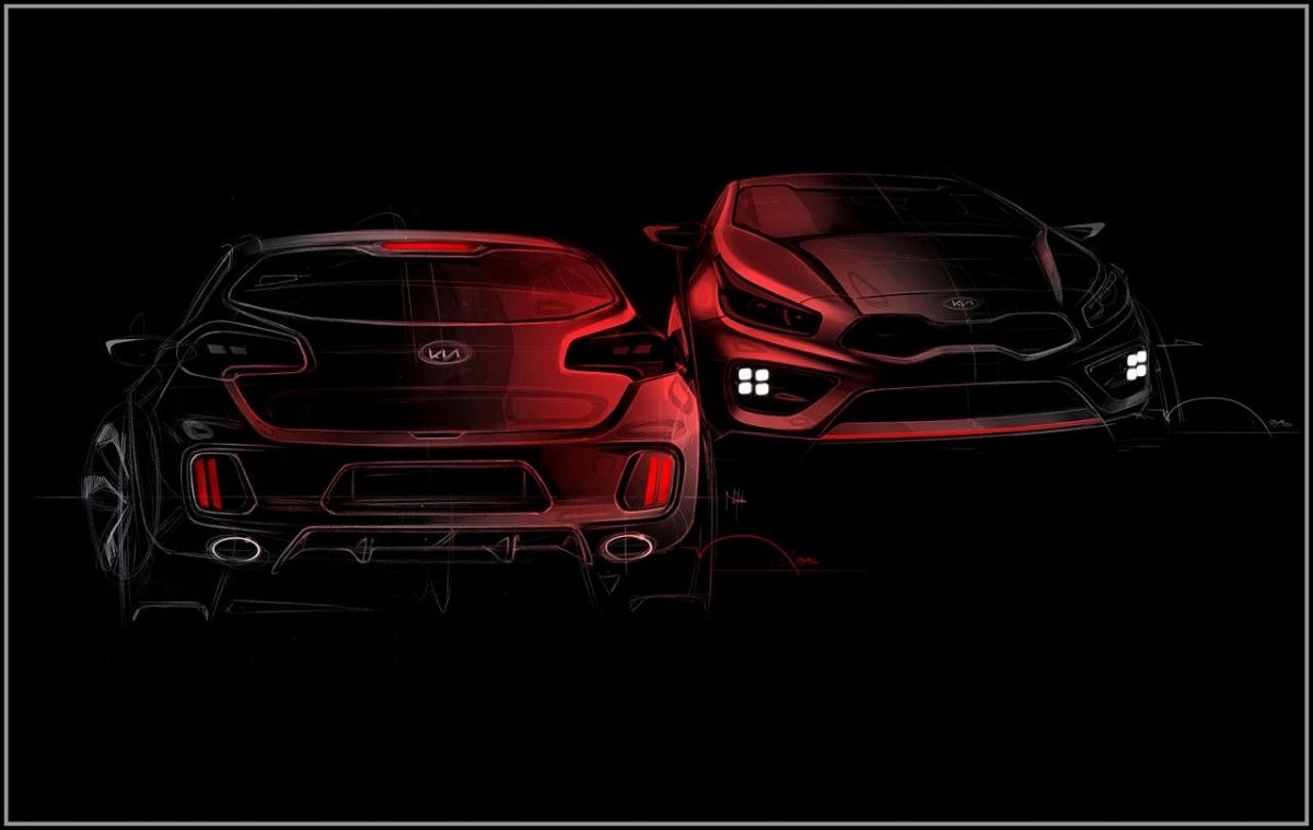 Kia Pro cee'd Gt teaser