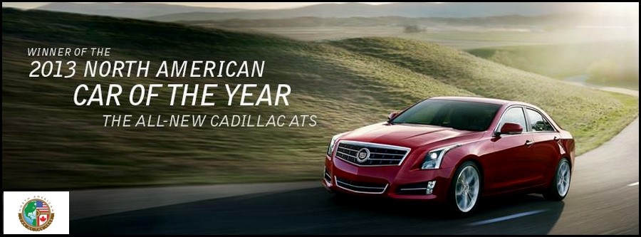 Cadillac ATS COTY 2013 aux USA
