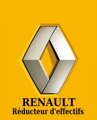 Logo-Renault-détourné-7500 suppressions d'emplois