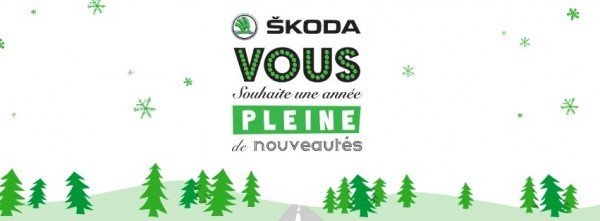 Carte de voeux Skoda 2013