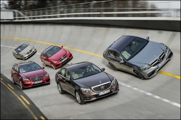 Mercedes-Benz Classe E et E63 AMG en famille