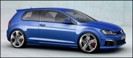 VW Golf R 2014 - illustration -