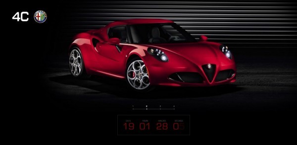 Alfa Romeo 4C le site