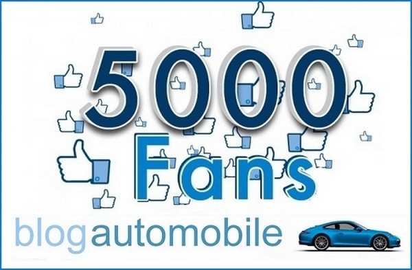 Blogautomobile.fr et 5000 Like sur Facebook